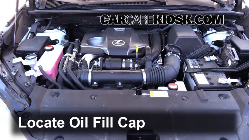 2015 Lexus NX200t 2.0L 4 Cyl. Turbo Oil